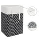 thumbnail image 3 of Cesto de Ropa Sucia Gloria Plegable 75 L Negro 15,7x11,8x24 Pulgadas, 3 of 7