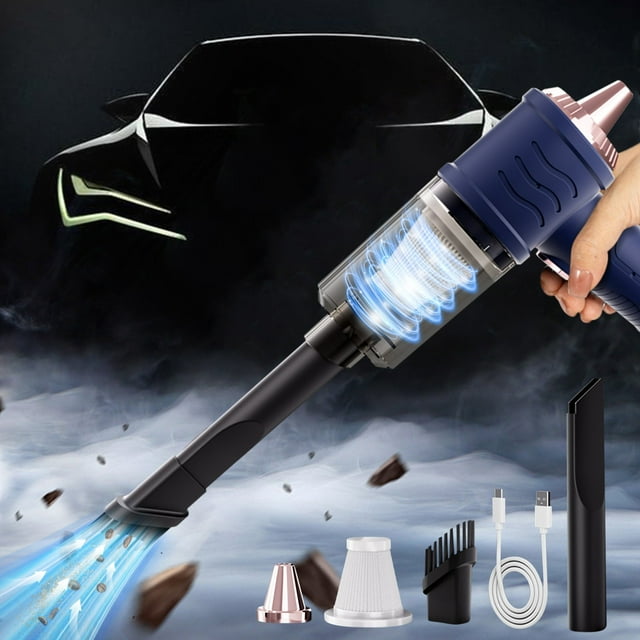 Chmadoxn Wireless Car Mounted Vacuum Cleaner With High Suction Power For Both Blowing And Suction Handheld Portable Multifunctional Vacuum Cleaner For Both Car And Home Hand held vacuum