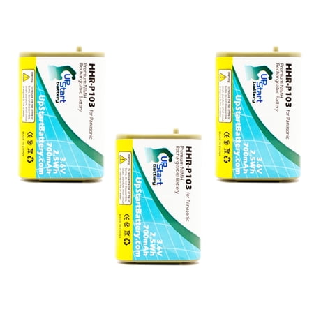 3x Pack - UpStart Battery VTech 5871 Battery - Replacement for VTech Cordless Phone Battery (700mAh  3.6V NI-MH) price history on PriceWatchPro