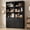 Black, variant on Homieasy 80"H x 55"W Bookcase with Adjustable Shelves, Drawer and Door, White