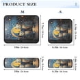 thumbnail image 3 of ALAZA Cat Polka Dots on Nighte Car Seat Belt Adjuster Neck Covers Shoulder Cushions Pads S, 3 of 8