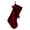 Red, variant on Christmas Stocking Decoration in Red and Green - Soft and Glossy, Oversized Bow, Ample Space for Candy and Gifts, Multi-Functional for Home