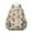 Pug and Footprint, variant on Red Plaid Dog Jigsaw Puzzle Backpack for School,Cute School Bag,Schoolbag with Adjustable Shoulder Straps & Padded Back,13.4"x11"x4.7"