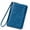 Blue, variant on Multi-Functional RFID Passport Wallet, Travel Passport Holder with Phone Pocket, Leather Document Organizer Zipper Case for Credit Cards & Cash