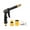 A, variant on YANHAIGONG Summer Garden Hose Nozzle Sprayer High Pressure, Water Spray Car Wash Handle Garden Tool with 3-Connector, Portable Garden Hose Nozzle for Cleaning Cars, Walls, Windows