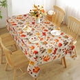 thumbnail image 6 of Maple Leaf Fall Tablecloth Waterproof, Thanksgiving Table Cloth Rectangle, Stain Resistant Fabric Table Cloths for Kitchen Table Party Picnic Dinner Decor (60 x 84 Inch), 6 of 6