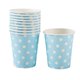 thumbnail image 1 of Yuarrent 10 Uds taza fiesta bebé cena decoración del hogar mantel tazas cumpleaños comida Cupcake hornear banquete recipiente ceremonia Cocina y Comedor azul cambridge Yuarrent HA072605-02, 1 of 6