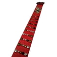 thumbnail image 5 of Ed Hardy Men's Panther Print Red Belt With Rivet Studs (34, Red), 5 of 8