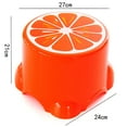 thumbnail image 3 of Coofit Plastic Stool Lightweight Cute Fruit Pattern Mini Stool Step Stool for Kids, 3 of 10
