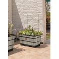 thumbnail image 3 of VegTrug 23 In. Grey Trough Wooden Planter, 3 of 3