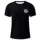 thumbnail image 4 of Camisetas de Cuello de la Tripulación de los Hombres de Poliéster Impreso en Seco Rápido, Cuello Redondo de Corte 3D para Gimnasio, Carrera, Ciclismo Y Ocasional, 4 of 4