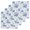 Blue, variant on Blue Purple Spring Floral Kitchen Dish Towels for Drying Dishes Set of 2, Summer Botanical Elegant Waffle Weave Microfiber Hand Tea Bathroom Towels Quick Dry & Absorbent Towel 15.7x23.6
