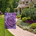 thumbnail image 4 of Beautiful Rose with Dewdrops Garden Flag 12"x18" Double-Sided Yard Flags for Outside Outdoor All Seasonal Decoration, 4 of 6