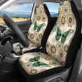thumbnail image 3 of Pzuqiu Car Seat Covers Full Set Car Interior Decor Breathable Front and Rear Seat Cover Set Polyester Automobile Interior Decorate Accessories, 3 of 10