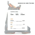 thumbnail image 6 of TECNICA Adult Male Mach1 Hv 120 Ski Boots, Color: Ink Blue, Size: 27.5, 6 of 7