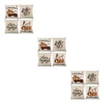 thumbnail image 3 of Funda de cojín Bewildely 4 piezas decoración Halloween-16, 3 of 6