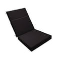 thumbnail image 5 of oshhni Patio Chair Cushion Comfortable Lounger Cushion for Deck Pool Lawn Furniture Black, 5 of 9