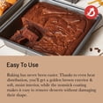 thumbnail image 4 of Brownie Mold de Buyer, antiadherente, perfecto para brownies, pasteles y pan, 4 of 6