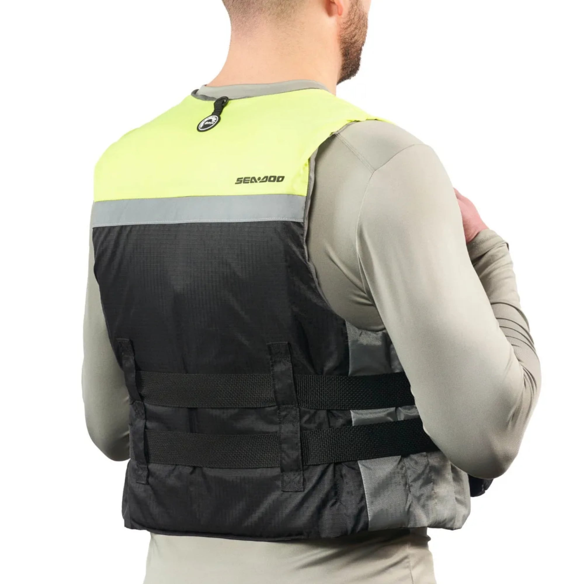 Sea-Doo New OEM Unisex Medium Black Explorer PFD Life Jacket, 2859640690