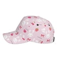 thumbnail image 5 of Fotbe Love Rabbit Classic Baseball Cap, Adjustable Snapback Hats, Outdoor Baseball Hat for Men and Women Cotton Soft, 5 of 9