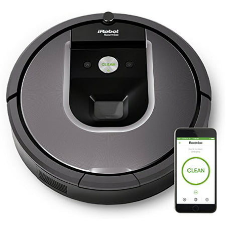 iRobot Roomba 960 Robotic Vacuum Cleaner Wi-Fi Connectivity + Manufacturer's Warranty + Extra Sidebrush Extra Filter Bundle