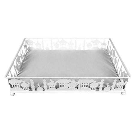 

Younar Eid Decorations Eid Mobarak Moon Star Food Tray with Moon Star