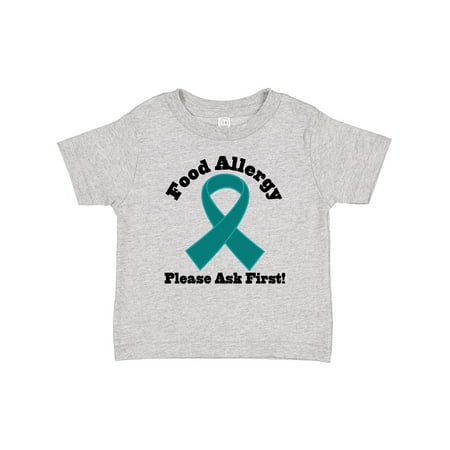 

Inktastic Food Allergy Teal Ribbon Boys or Girls Baby T-Shirt