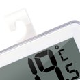 thumbnail image 2 of White Digital Temperature and Humidity Monitor, ABS Electronic Thermo-Hygrometer with Sensitive Real-Time Sensing, Compact Energy-Saving Meter for Home Bedroom, Cold Storage & Refrigerator,, 2 of 6