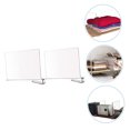 thumbnail image 4 of COSMOBETTY 2Pcs Convenient Transparent Acrylic Shelf Divider for Household Closet and Cabinet Storage, 4 of 8