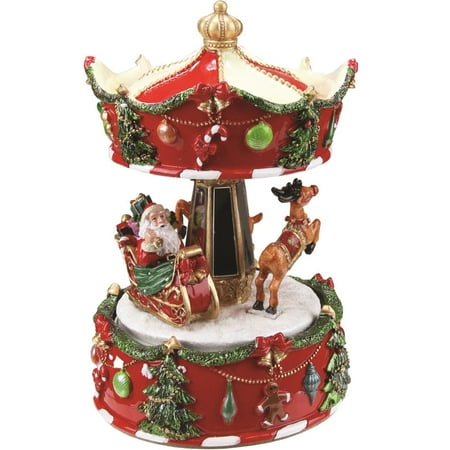 musical carousel christmas decorations www indiepedia org wooden christmas carousels