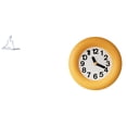 thumbnail image 1 of Figura de escritorio Pensador Escultura abstracta Reloj de pared Adorno para el hogar Estatua minimalista Reloj Material ligero Adecuado para oficina, 1 of 8