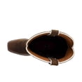 thumbnail image 3 of Justin Boots Womens Rae Midnight Embroidered Square Toe Cowboy  Mid Calf Bo, 3 of 5
