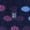Navy Spot, variant on Heat Holders Lite - Ladies Thin Extra Long Thermal Socks