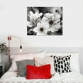 thumbnail image 4 of COMIO Dandelion Wall Art Grey White Flower Canvas Print Flora Picture for Living Room Botanical Abstract Painting for Modern Home Decor Bedroom Decoration, 4 of 4