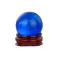thumbnail image 2 of HOT! Boule de Cristal de Quartz Naturel 30mm Boule de Guérison Sphère et Support, 2 of 3