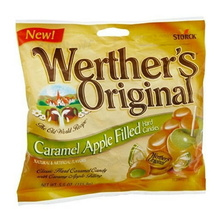 Werthers Caramel Apple Filled Hard Candies, 5.5 oz