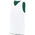 thumbnail image 3 of ASI 2XL Maillot Réversible 161.438. Adulte en Maille 2.0 Vert Foncé et Blanc - 2XL - 2XL, 3 of 6