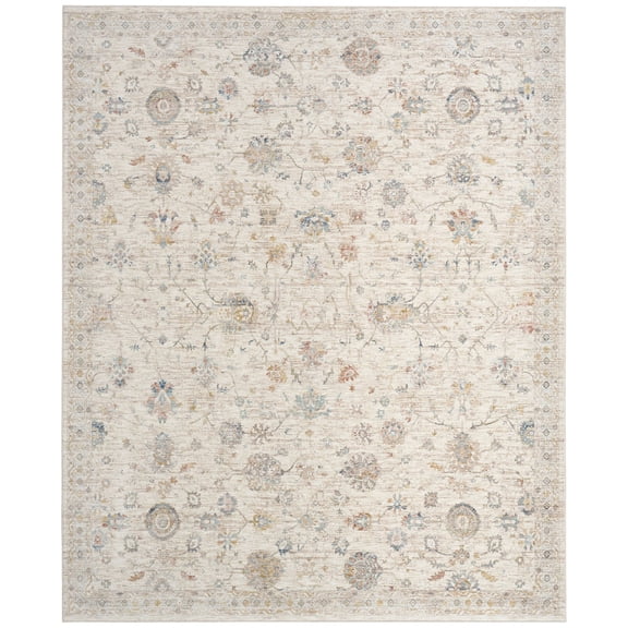 Nourison Heirloom Blend 3'11" x 5'10" Ivory Multicolor Vintage Indoor Rug