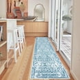 thumbnail image 6 of 2'6'' X 8' Boho Runner Rug, Non Slip Washable Shaggy Soft Carpet Area Rug for Hallways Entryway Bedroom, 6 of 11