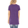 thumbnail image 3 of Birdeem T-Shirt Mode Femme Col en V Manches Courtes Blouse Ample, 3 of 12