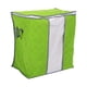 thumbnail image 2 of Caja organizadora para guardar ropa, suéteres y mantas con ventana transparente, color verde, 2 of 9