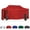 Red, variant on Red 10x20 Instant Canopy Tent and 4 Side Walls - Commercial Grade Steel Frame with Water-Resistant Canopy Top and Sidewalls - Bonus Canopy Bag and Stake Kit Included (5 Color Options)