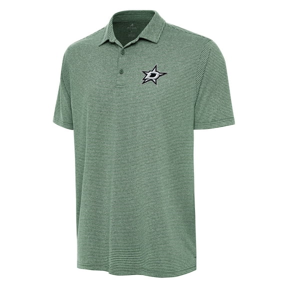 Men's Antigua  Hunter Green Dallas Stars Scheme Polo