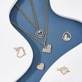 thumbnail image 3 of 48Pcs 6 Styles Alloy Rhinestones Charms Heart Charms Pendant Crystal Love Shaped Pendants for Valentines, 3 of 9