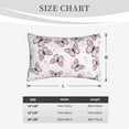 thumbnail image 6 of Daiia Pink Butterflies (2) Bedding Waterproof Pillow Protector Zippered Queen – Bed Bug Proof Pillow Encasement-20"x30", 6 of 9