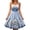 Light Blue, variant on HBYJLZYG Women's Dirndl Dress, Oktoberfest Bavarian Blue Gingham Sleeveless Midi A-Line Dress with Beer Mug Embroidery and Apron, Traditional German Festival Costume for Carnival Party