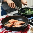 thumbnail image 2 of KitchenAid Hard Anodized 8.25 inch and 10 inch Nonstick Frying Pan Set, Onyx Black, 2 of 10