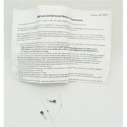 Barjan 850966 8.5 x 6.5 in. Plastic Clipboard with Flat Clip & Peg Hanging Hook, Black