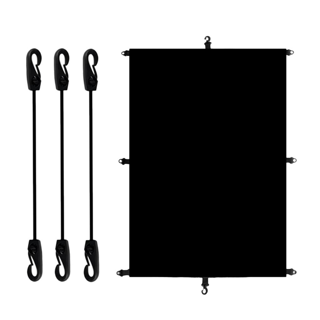 DimyFew 112x72/153x74cm Oxford Drape Seal Cover for Kayak Boat Seats Protecting and 60x29 inch
