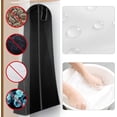 thumbnail image 4 of Lunxisen 3 Pcs Breathable Wedding Gown Long Dress Hanging Garment Bag for Closet Storage, 4 of 9